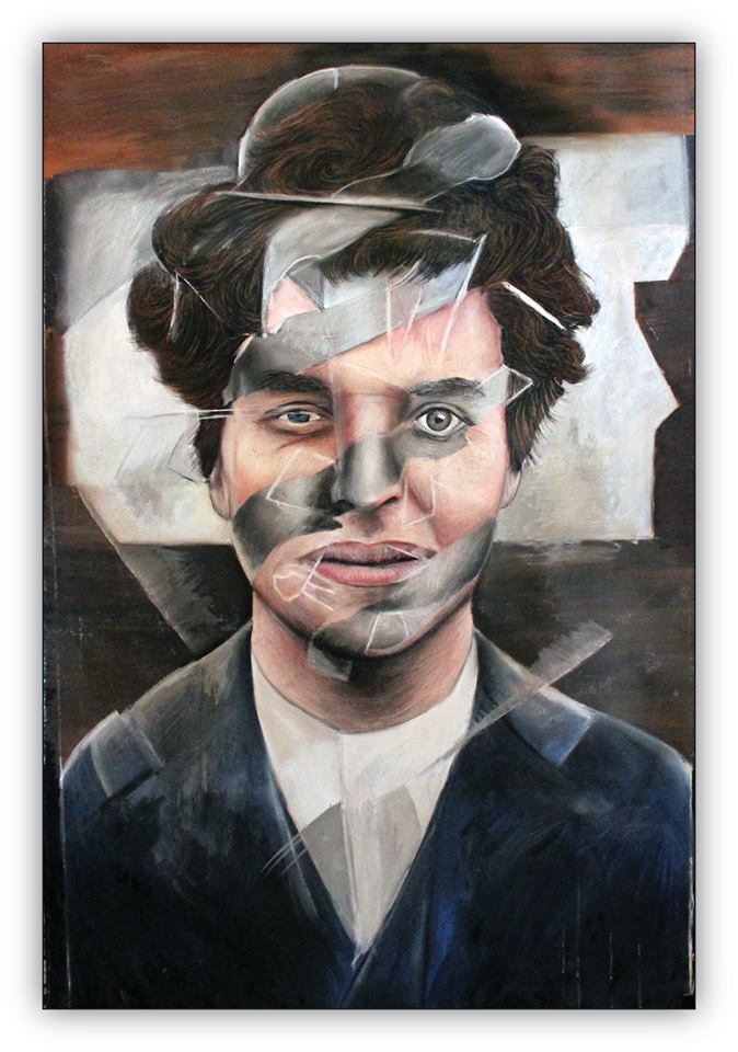 Charlie Chaplin portr&eacute; - 1 by Ol&aacute;h J&oacute;zsef Botond
