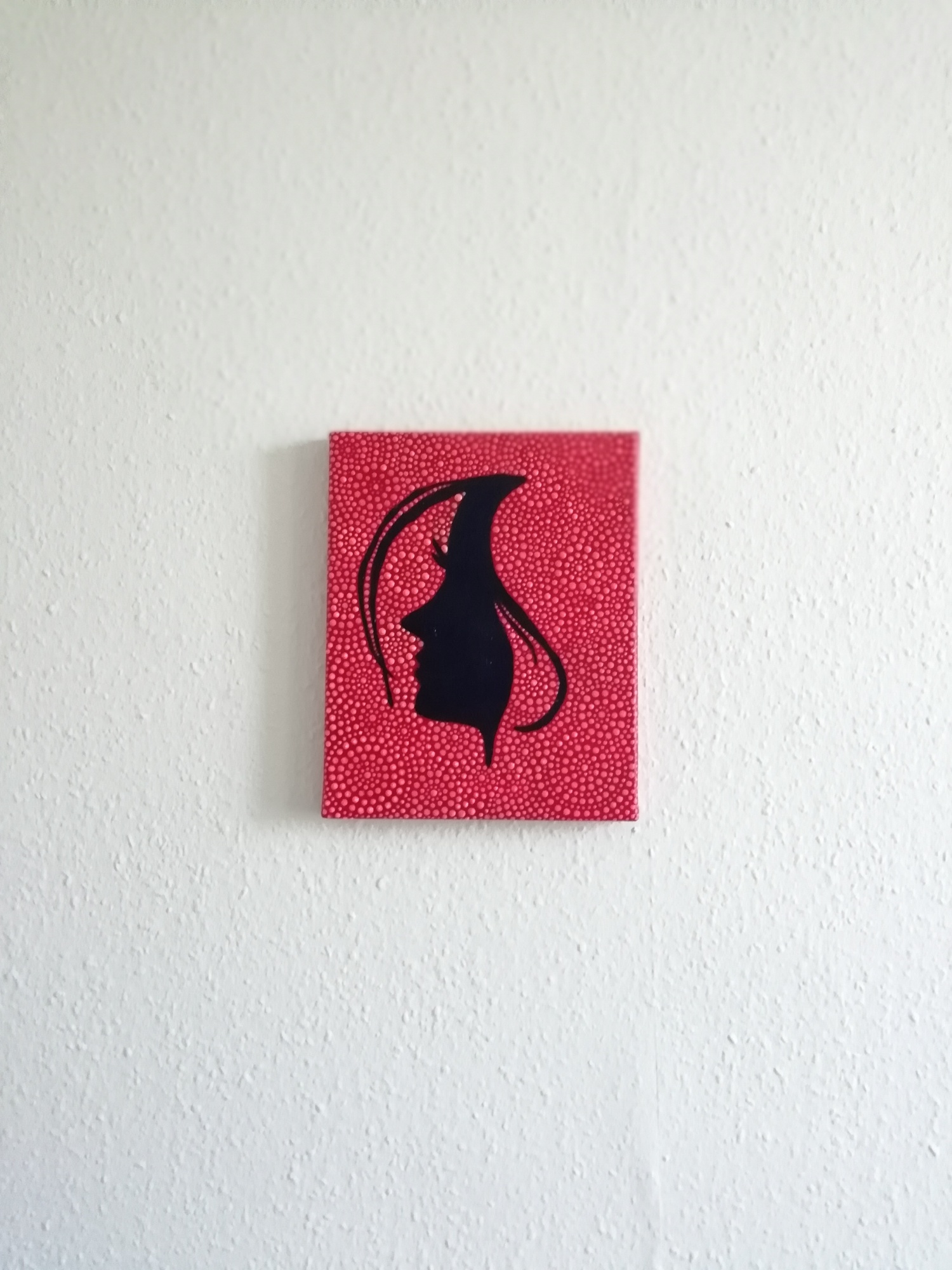 Thoughts | Gondolatok /Glow-in-the-dark/S&ouml;t&eacute;tben vil&aacute;g&iacute;t/ 18 cm x 24 cm - 1 by Chlo&eacute; Lights