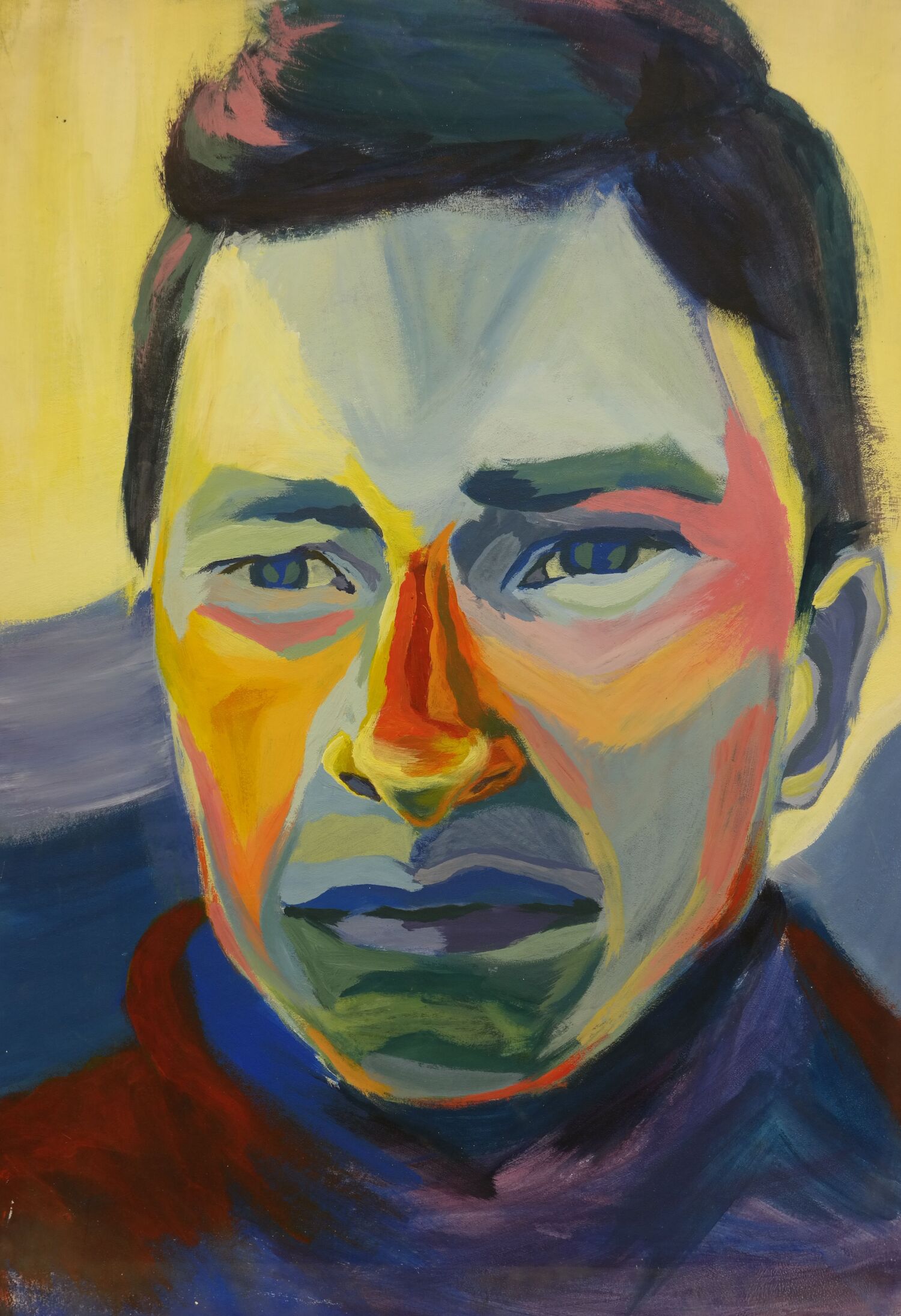 C&iacute;m n&eacute;lk&uuml;l 2015. 60x96 cm  akril,  karton - 1 by Jkata