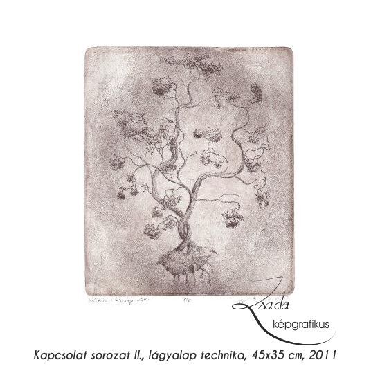 Kapcsoat sorozat III. K&ouml;tel&eacute;k- l&aacute;gyalap technika - 1 by Győri Erzs&eacute;bet Zsada