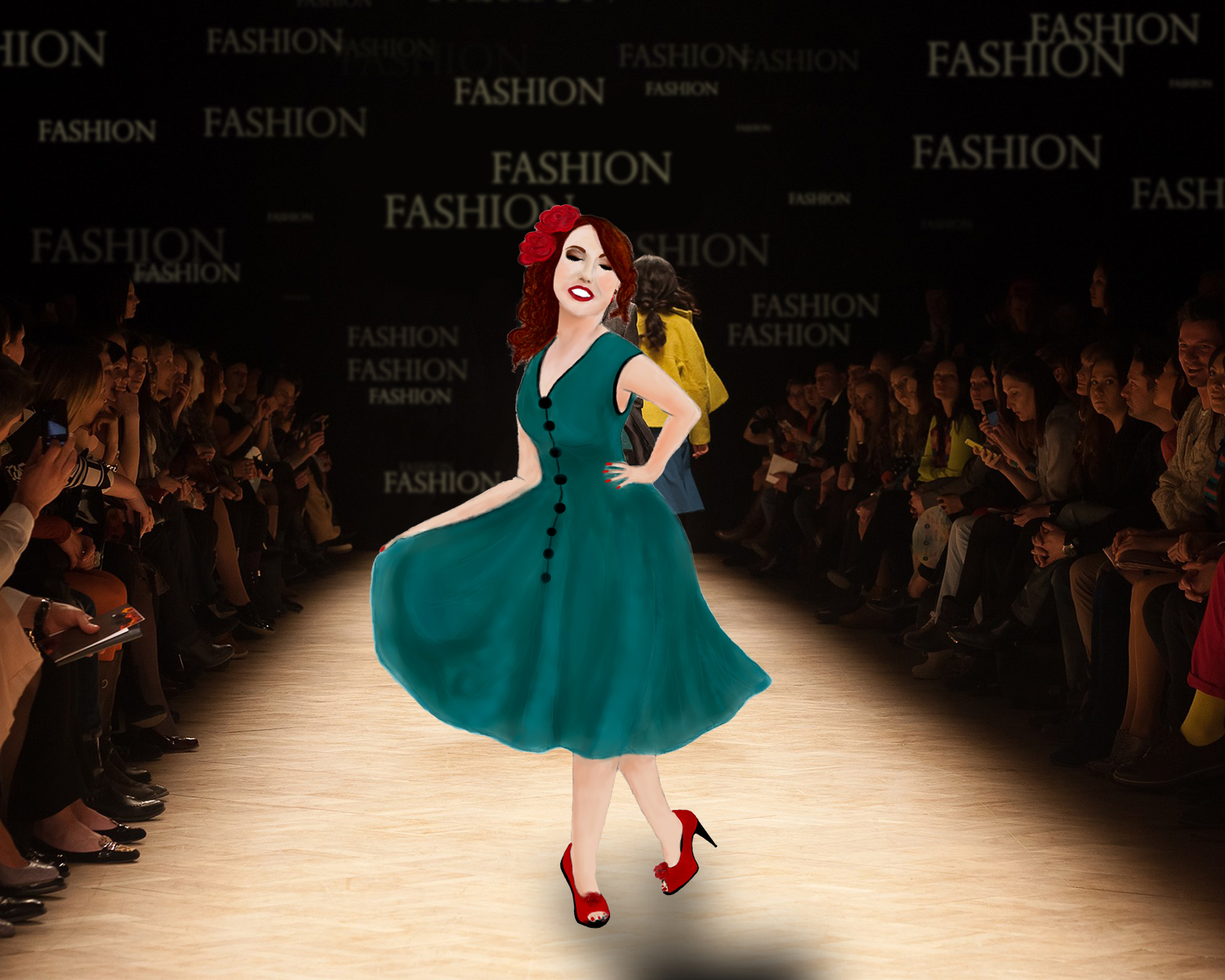 &Eacute;letre keltve- Fashion show - 1 by Kov&aacute;cs Vikt&oacute;ria