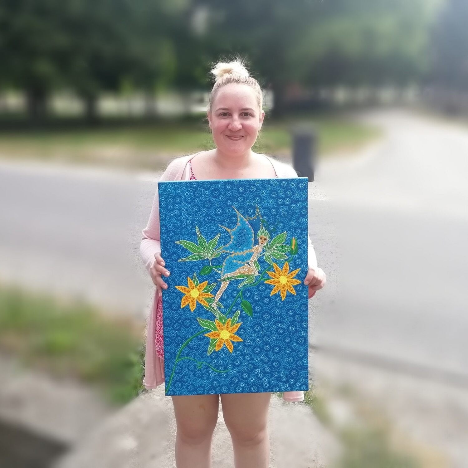 T&uuml;nd&eacute;r 50 cm x 70 cm - 1 by Chlo&eacute; Lights