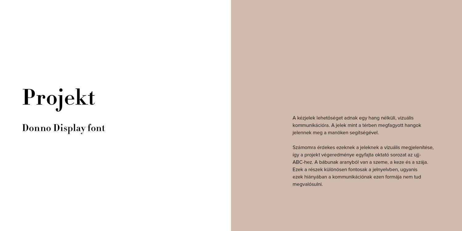 Donno display font - 1 by Kondor M&aacute;t&eacute;