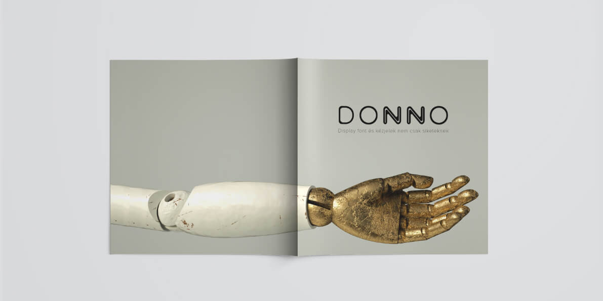 Donno display font - 1 by Kondor M&aacute;t&eacute;
