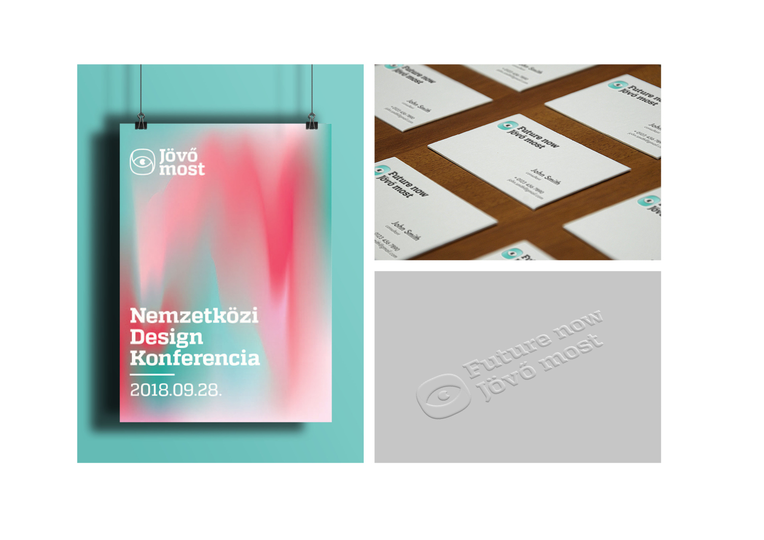 Future Now Design Conference identity - 1 by Huszti Dominika