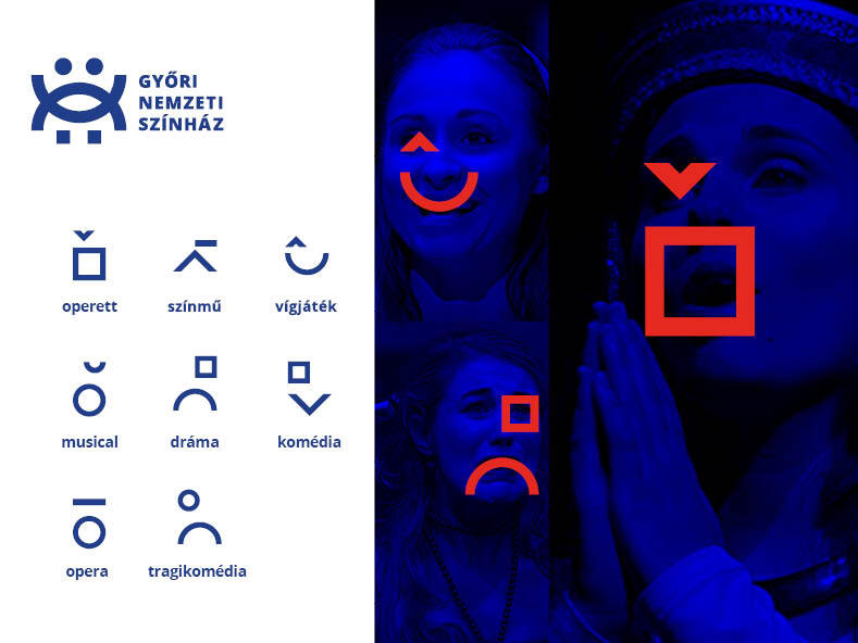 Győri Nemzeti Sz&iacute;nh&aacute;z arculat - 1 by Porcza B&iacute;borka