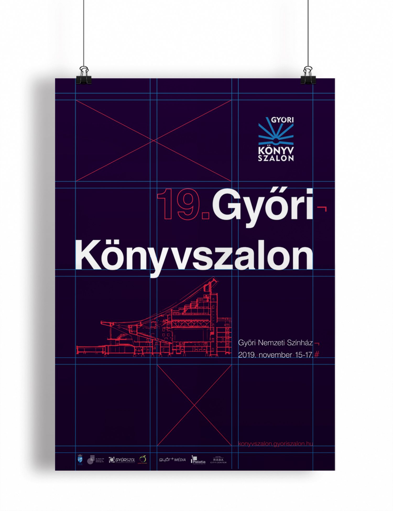 19. Győri K&ouml;nyvszalon plak&aacute;t - 1 by Papp Rita
