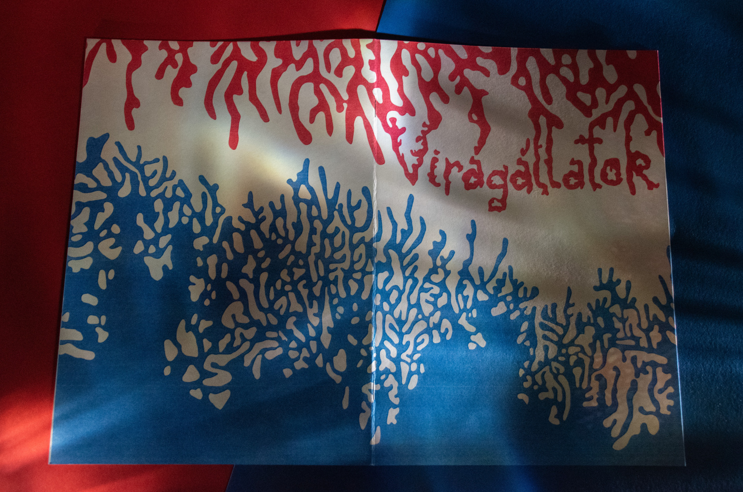 Vir&aacute;g&aacute;llatok- Risograph Zine - 1 by paulaasztalos