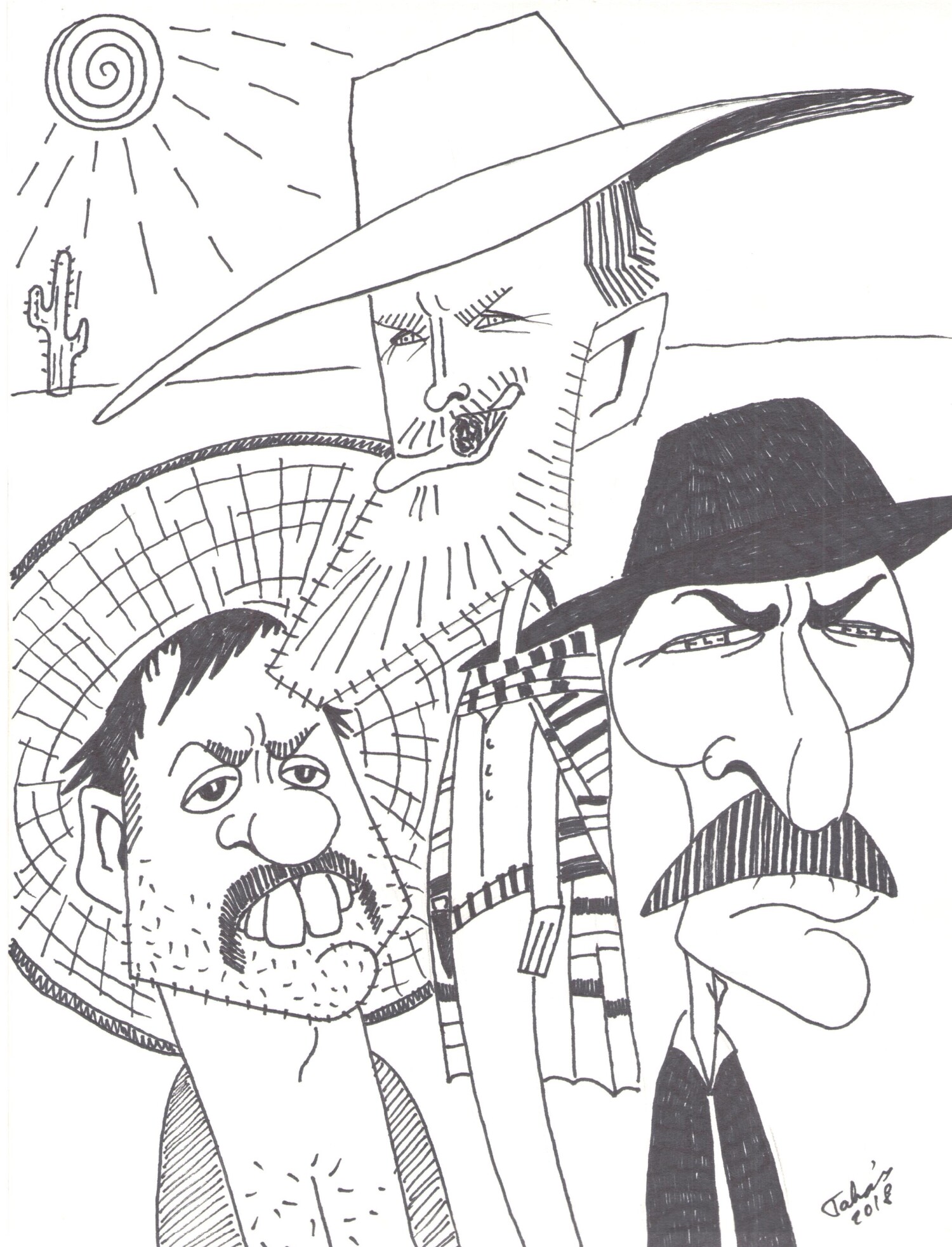 Karikat&uacute;ra - 1 by Tak&aacute;cs Kriszti&aacute;n