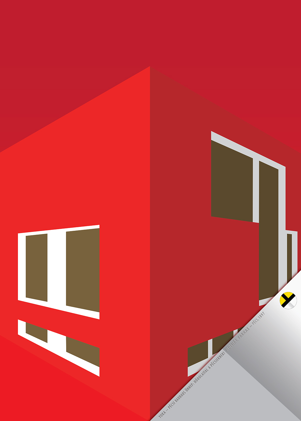 BAUHAUS100 (P&eacute;csi Bauhaus&uuml;nnep - H&oacute;dolattal a P&eacute;csieknek - Moln&aacute;r Farkasnak) - 1 by Yoka