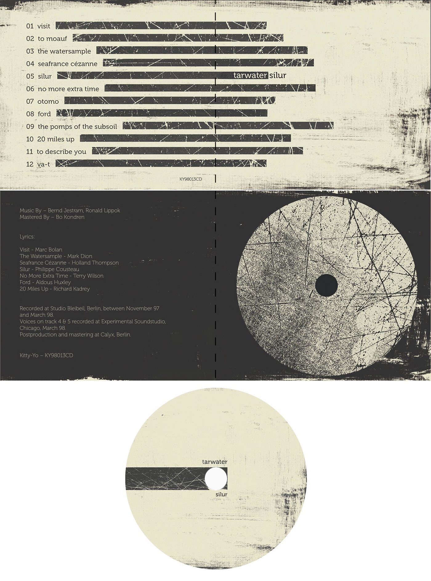 CD-bor&iacute;t&oacute; &uacute;jratervez&eacute;s: TARWATER - SILUR - 1 by Hancsics&aacute;k &Aacute;d&aacute;m
