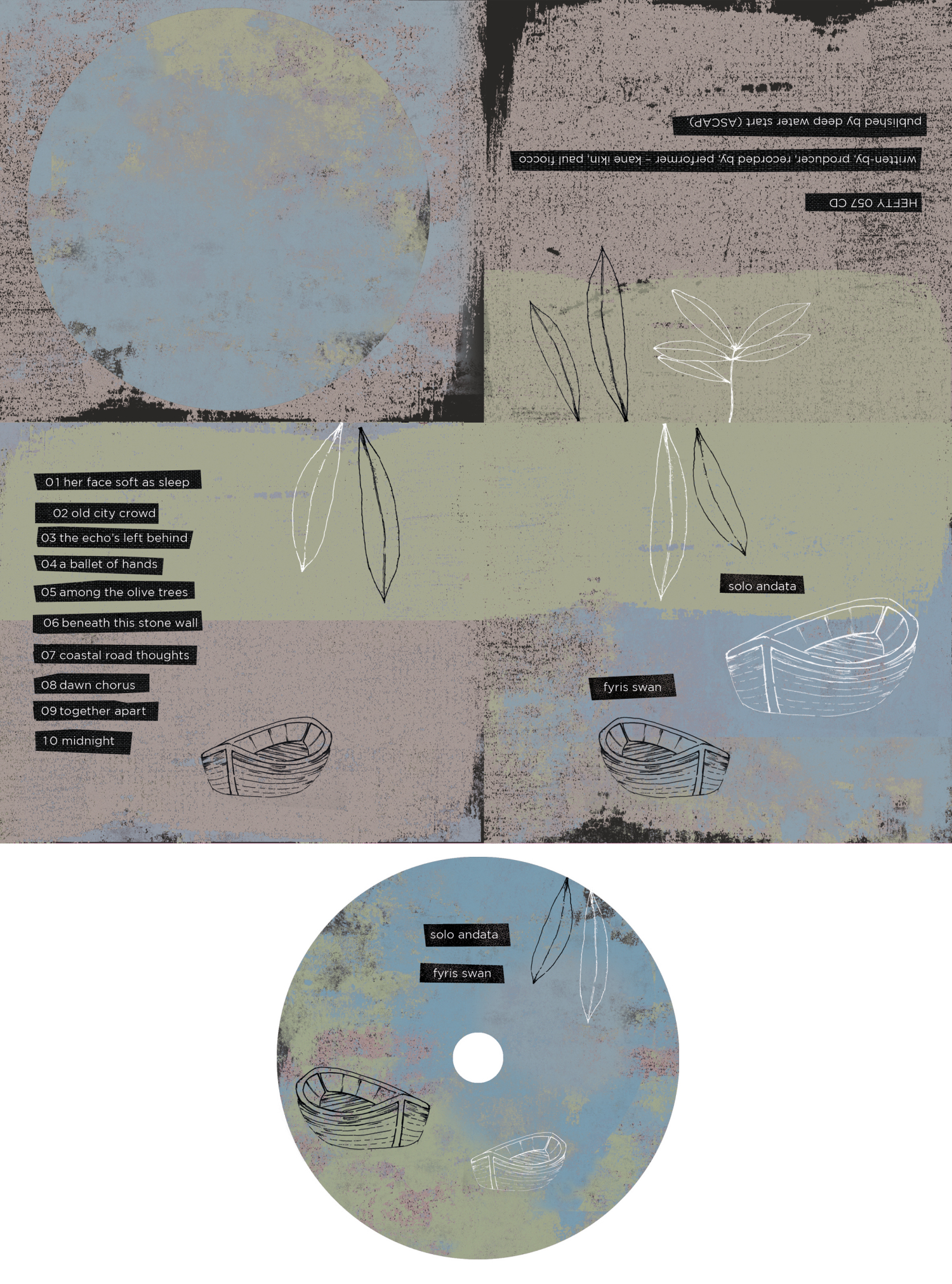 CD-bor&iacute;t&oacute; &uacute;jratervez&eacute;s: SOLO ANDATA - FYRIS SWAN - 1 by Hancsics&aacute;k &Aacute;d&aacute;m