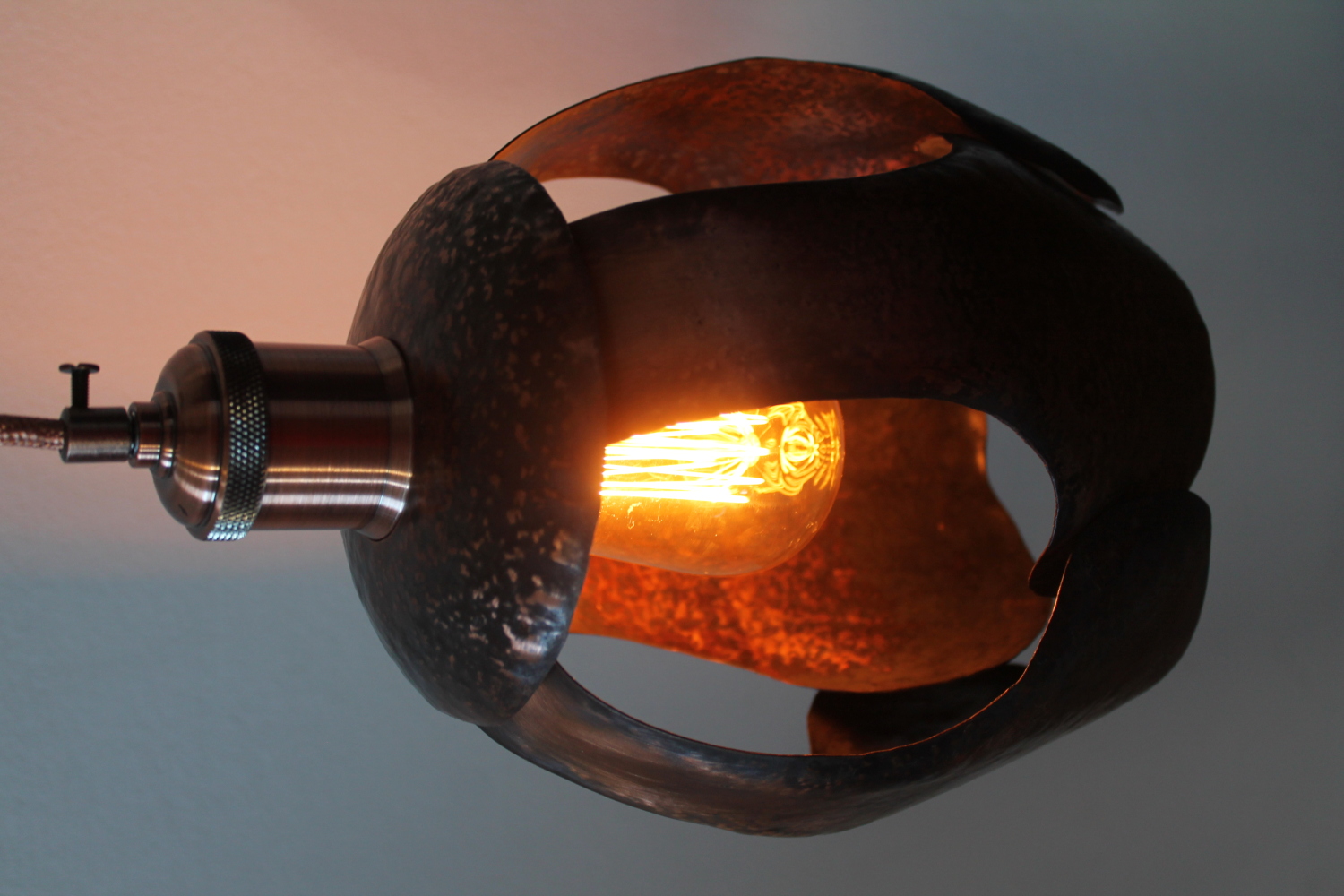 Blossfeldt lamp - 1 by B.Horv&aacute;th Brigitta