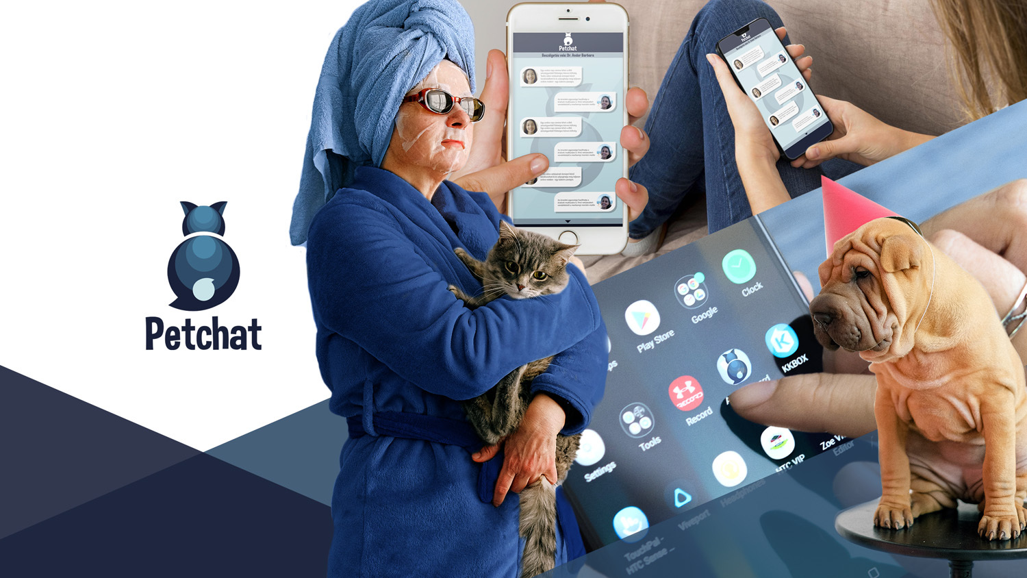 Petchat - 1 by Bertha Gergely