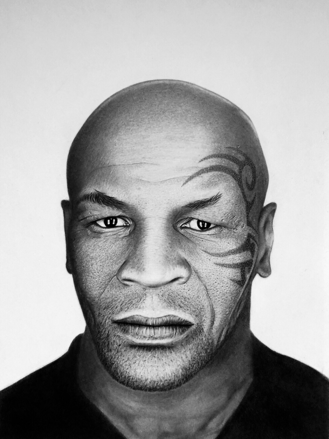 Mike Tyson Drawing - 1 by mikolarts