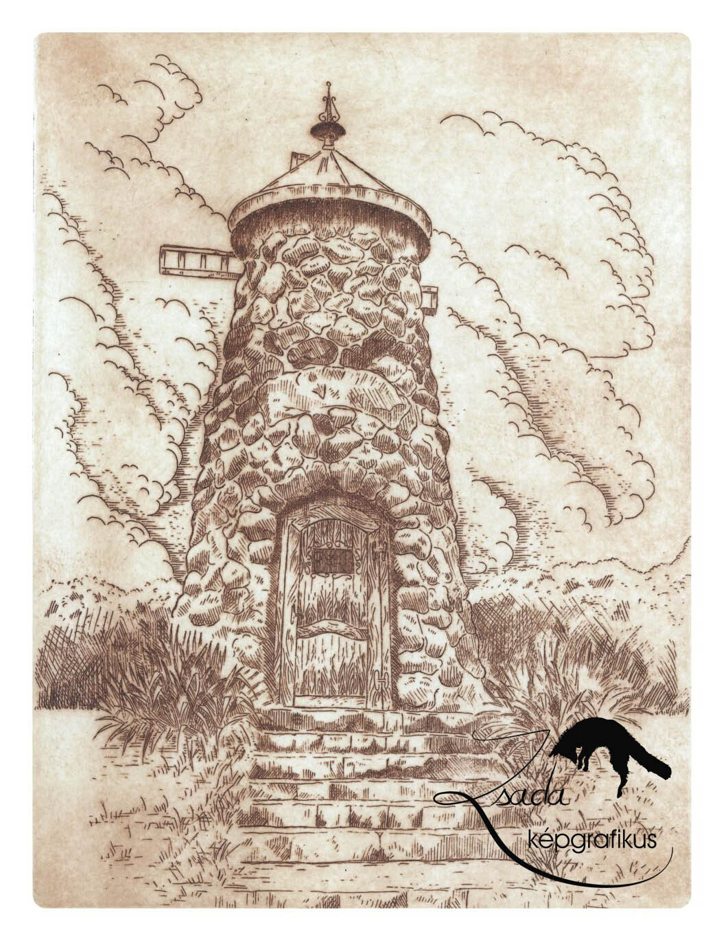 Trianon 100 r&eacute;zkarc &eacute;s v&aacute;zlat - 1 by Győri Erzs&eacute;bet Zsada