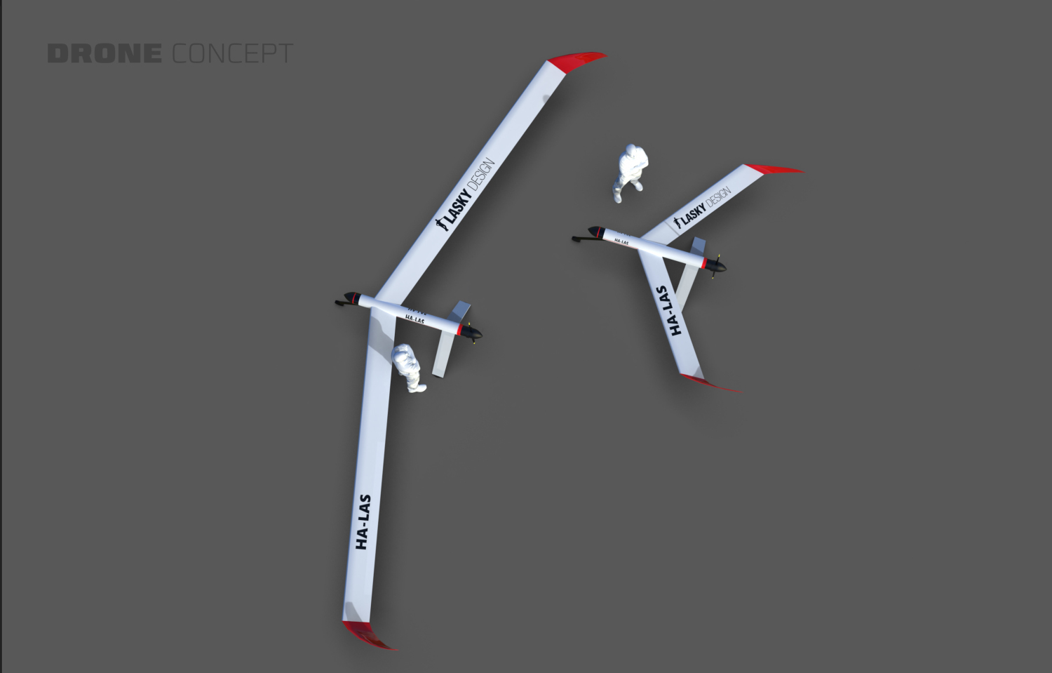 DRONE CONCEPT - 1 by Lasky (N&eacute;meth L&aacute;szl&oacute;)