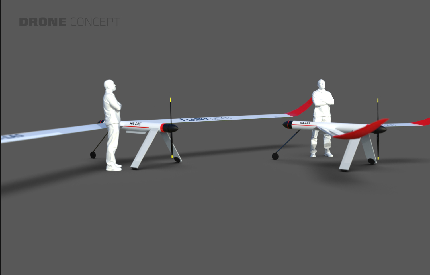 DRONE CONCEPT - 1 by Lasky (N&eacute;meth L&aacute;szl&oacute;)