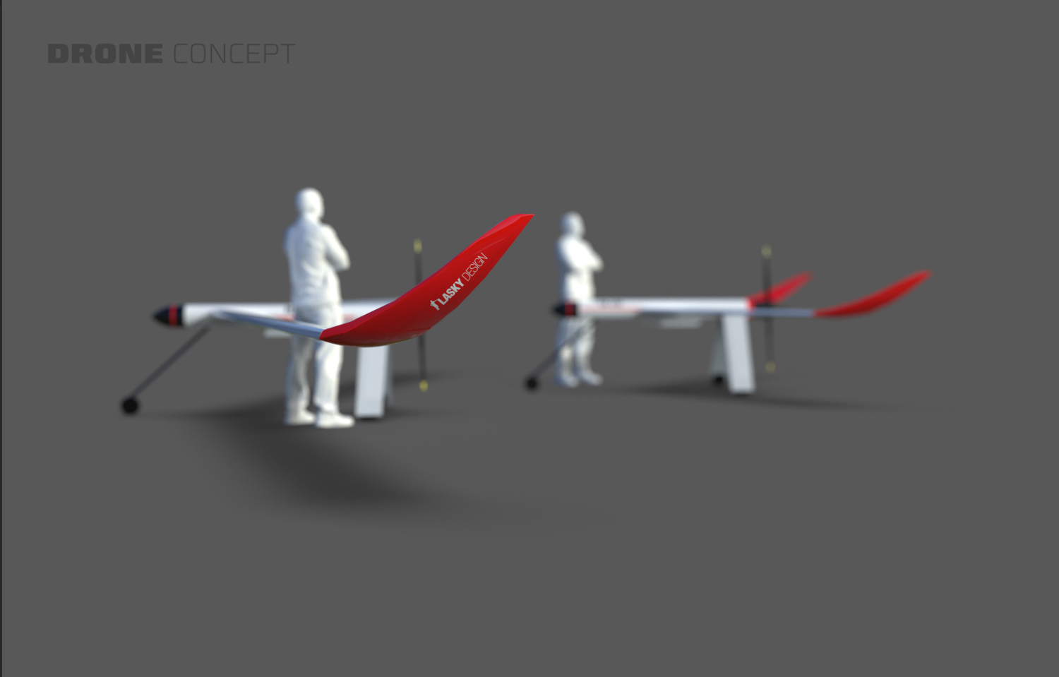 DRONE CONCEPT - 1 by Lasky (N&eacute;meth L&aacute;szl&oacute;)