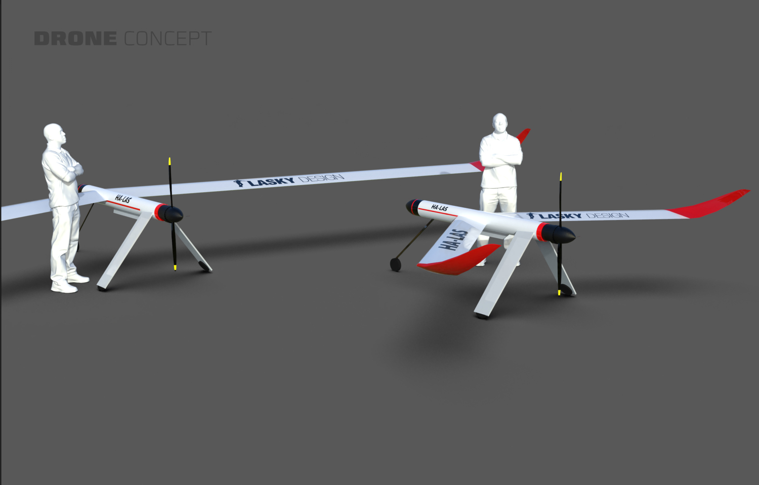 DRONE CONCEPT - 1 by Lasky (N&eacute;meth L&aacute;szl&oacute;)