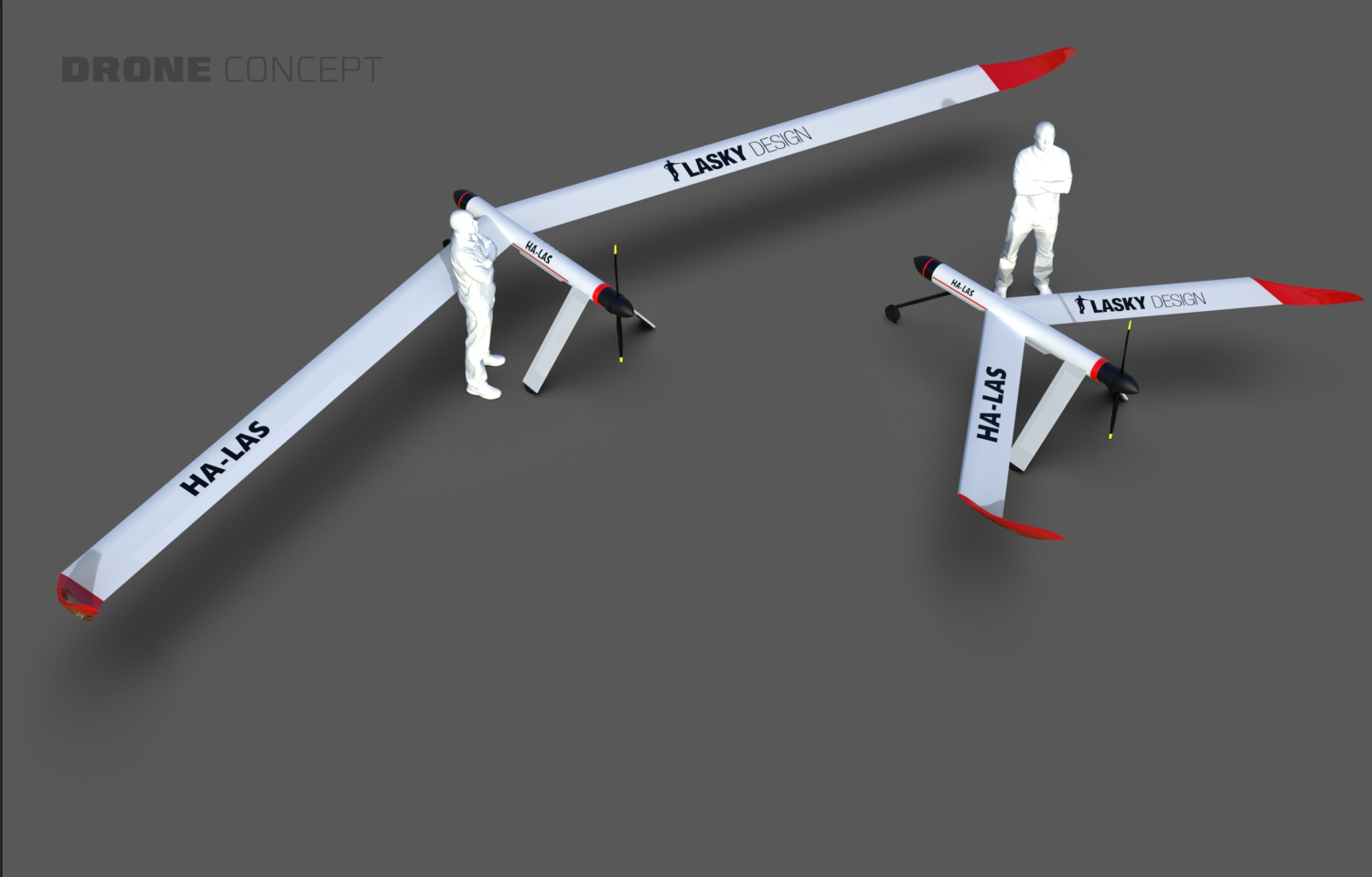 DRONE CONCEPT - 1 by Lasky (N&eacute;meth L&aacute;szl&oacute;)