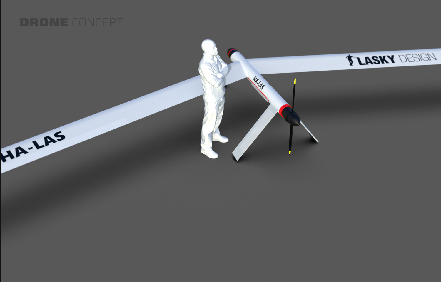 DRONE CONCEPT - 1 by Lasky (N&eacute;meth L&aacute;szl&oacute;)