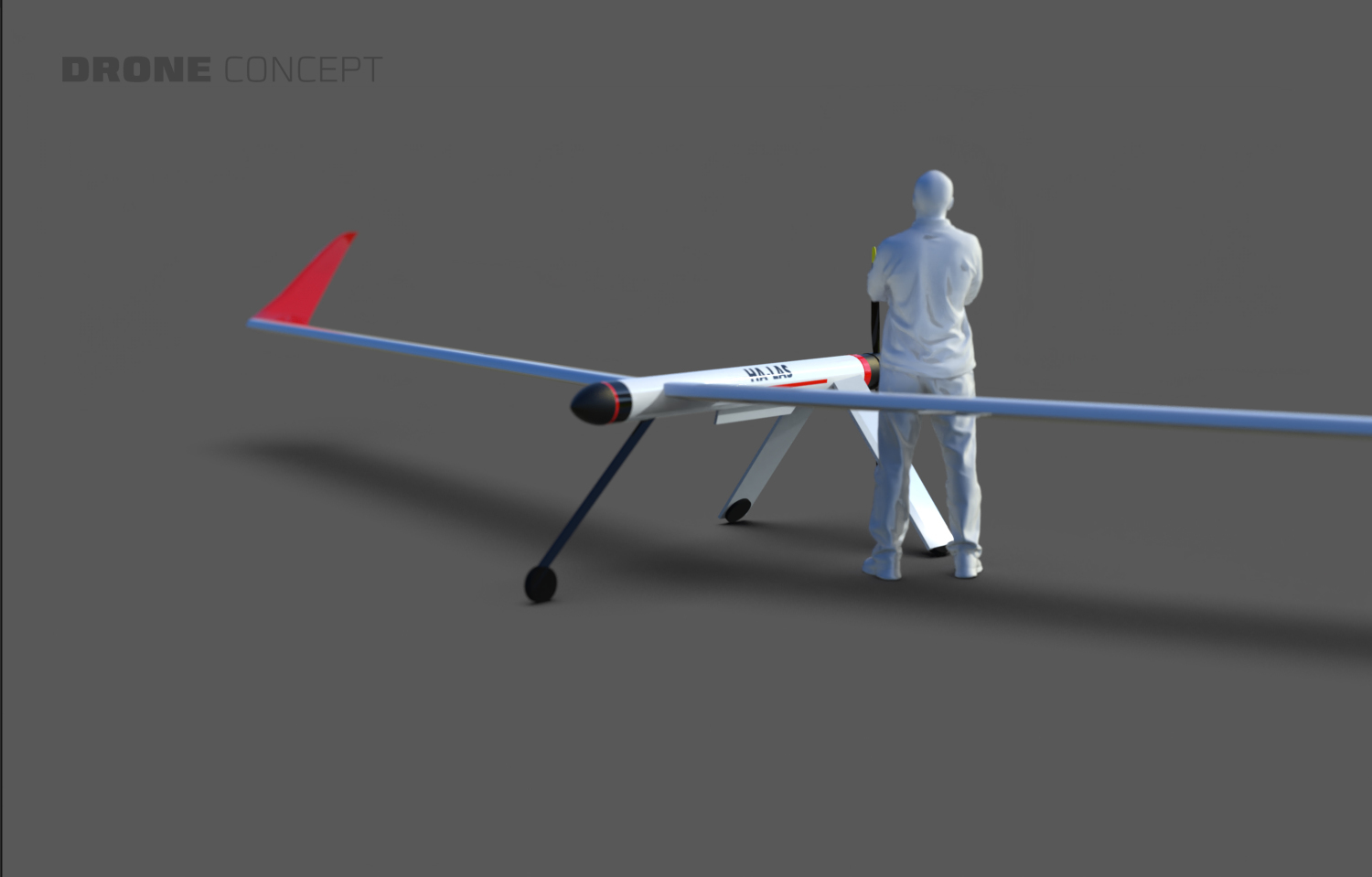 DRONE CONCEPT - 1 by Lasky (N&eacute;meth L&aacute;szl&oacute;)