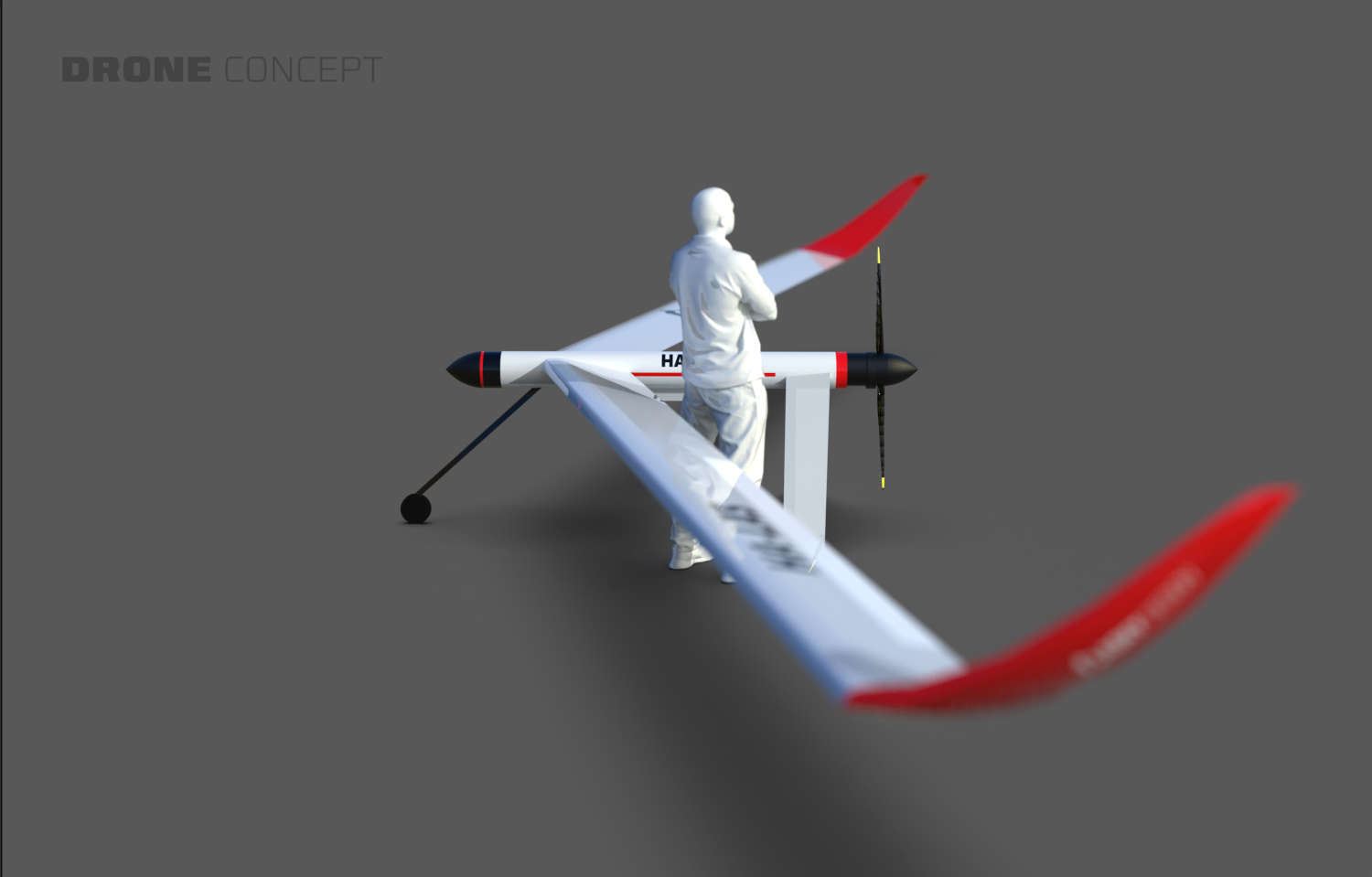 DRONE CONCEPT - 1 by Lasky (N&eacute;meth L&aacute;szl&oacute;)