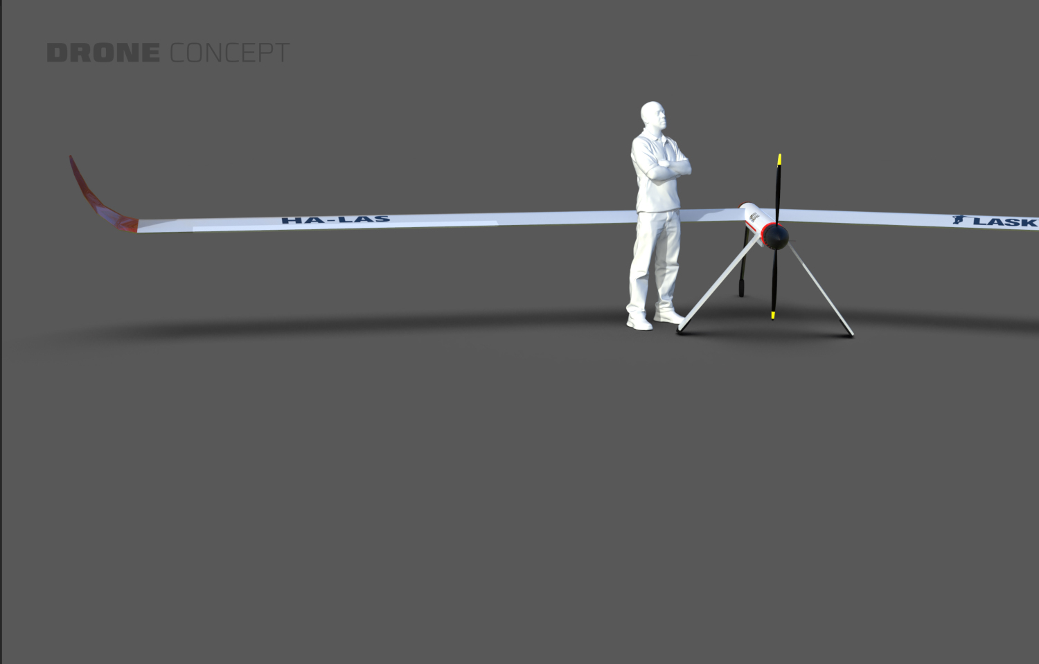 DRONE CONCEPT - 1 by Lasky (N&eacute;meth L&aacute;szl&oacute;)