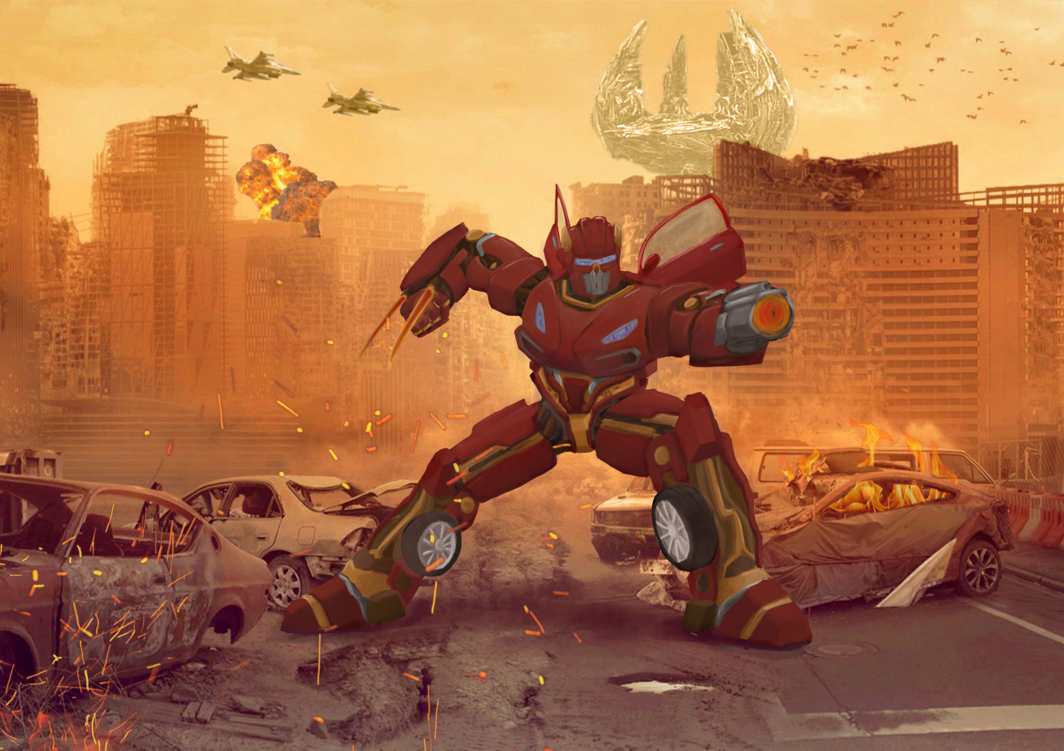 Transformers karakter koncepci&oacute; - 1 by K&oacute;sa  Barnab&aacute;s 