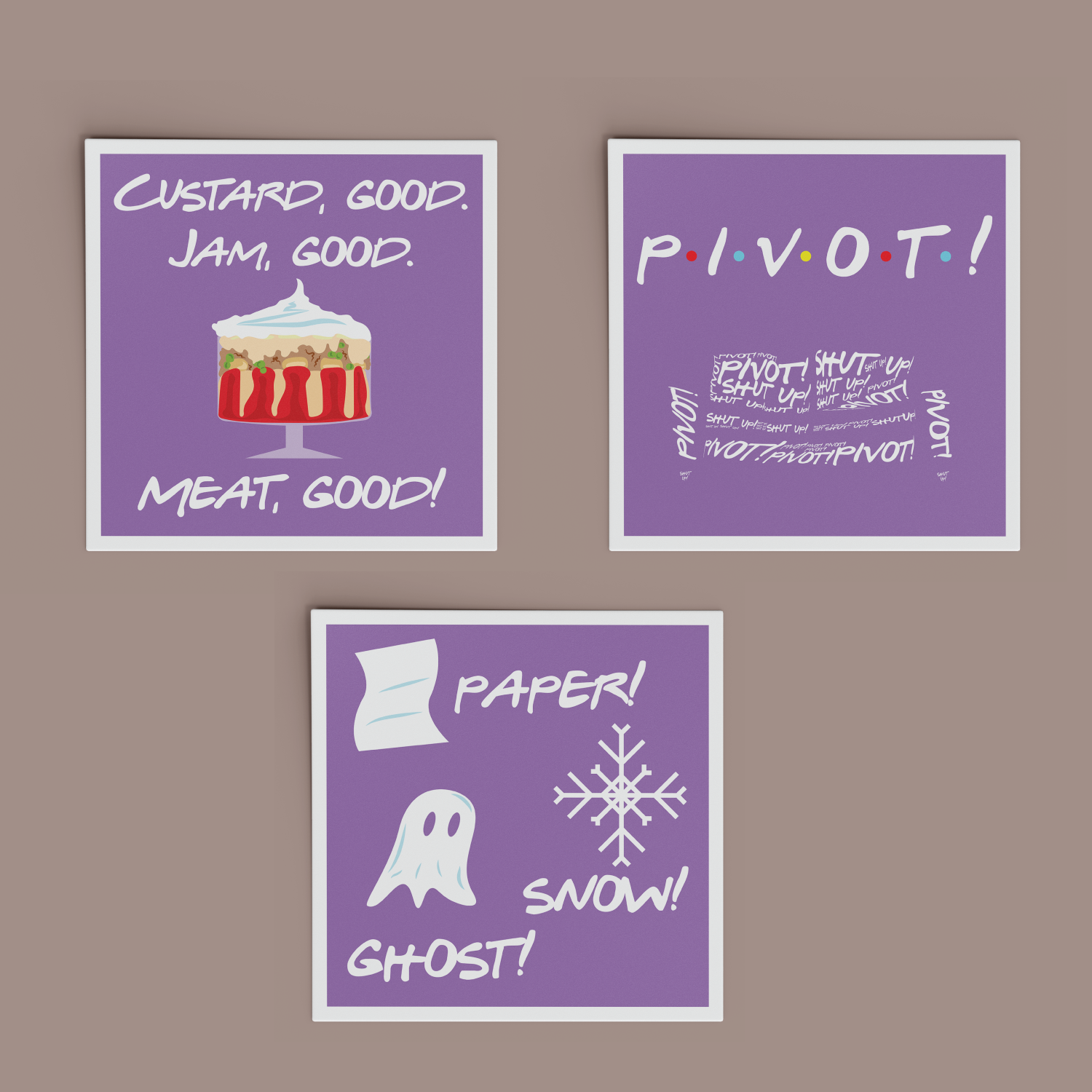 FRIENDS themed stickers - 1 by Olivia Branner