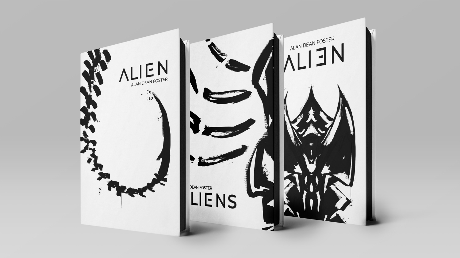 Alien book covers - 1 by Olivia Branner