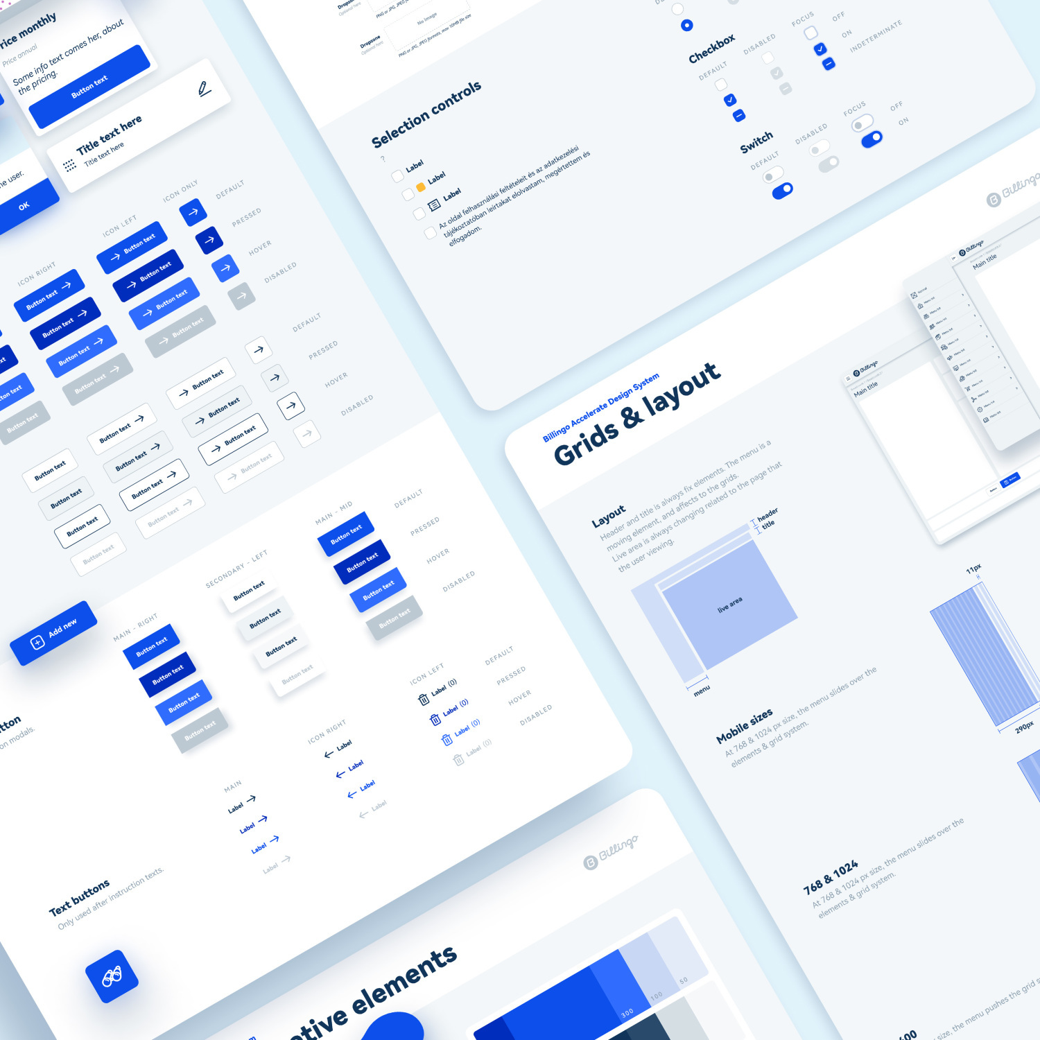 Billingo Accelerate Design System - 1 by Voov Studio