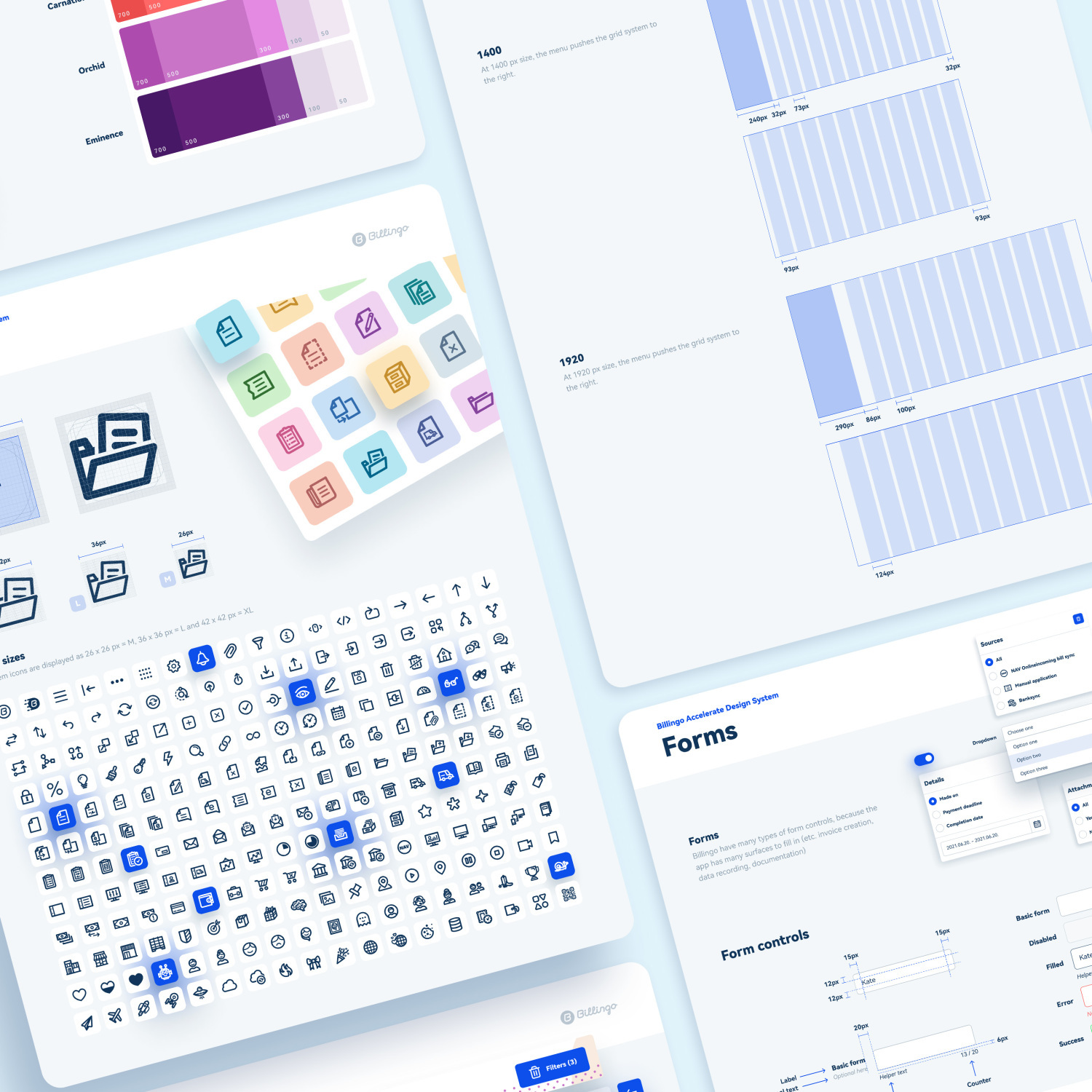 Billingo Accelerate Design System - 1 by Voov Studio