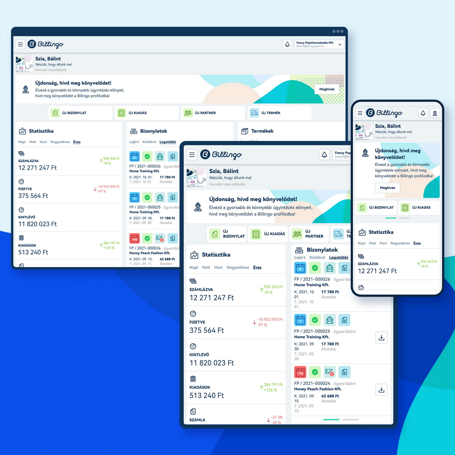Billingo Accelerate Design System - 1 by Voov Studio