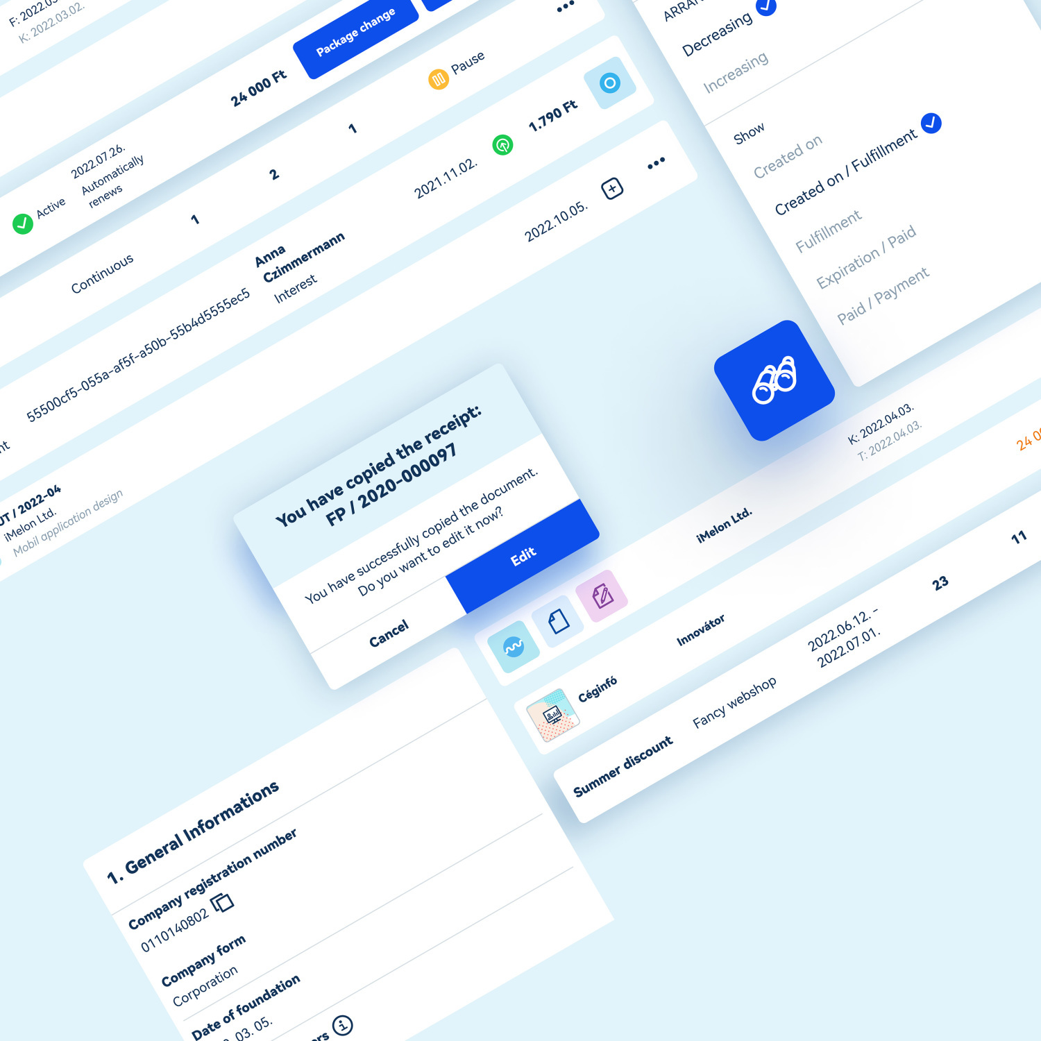 Billingo Accelerate Design System - 1 by Voov Studio