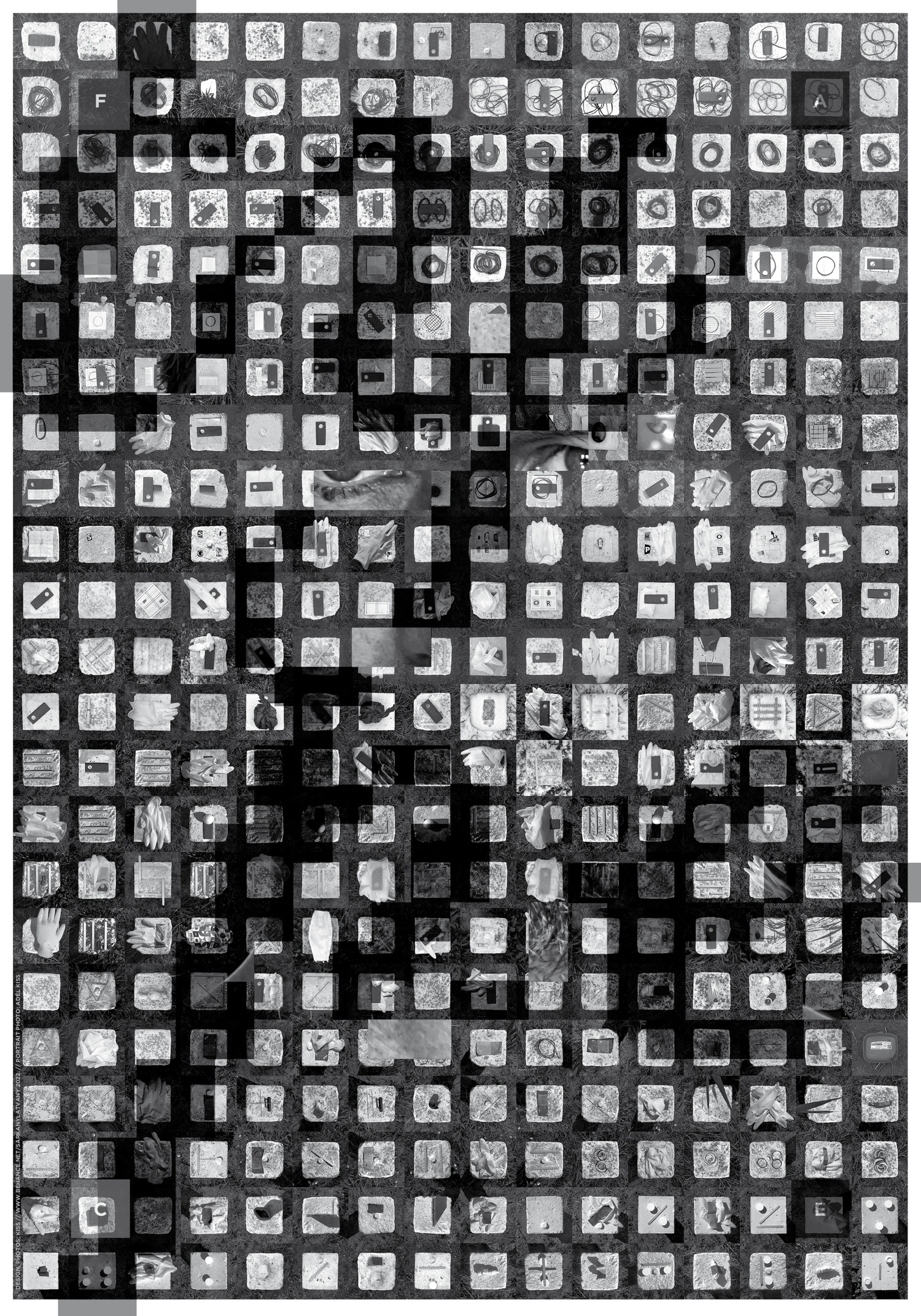 TypeFace, poster design, Osaka, Japan - 1 by SarkanyLatvany