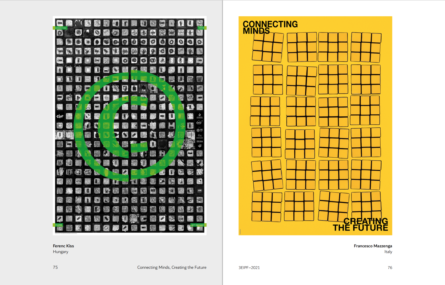 C &ndash; Connect, poster design, 3rd EIPF &ndash; 2021. - 1 by SarkanyLatvany