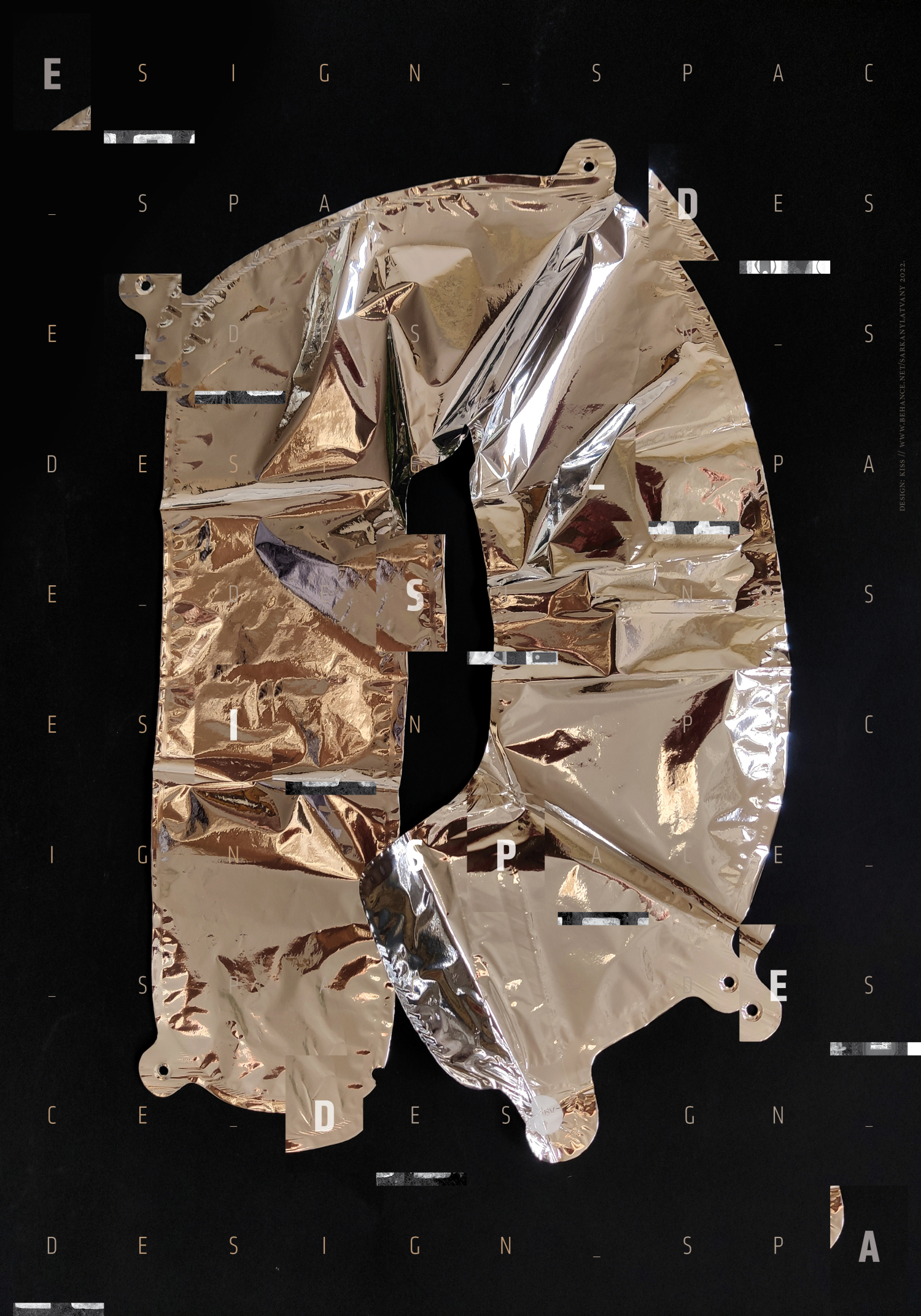 D&ndash;Space, poster design - 1 by SarkanyLatvany