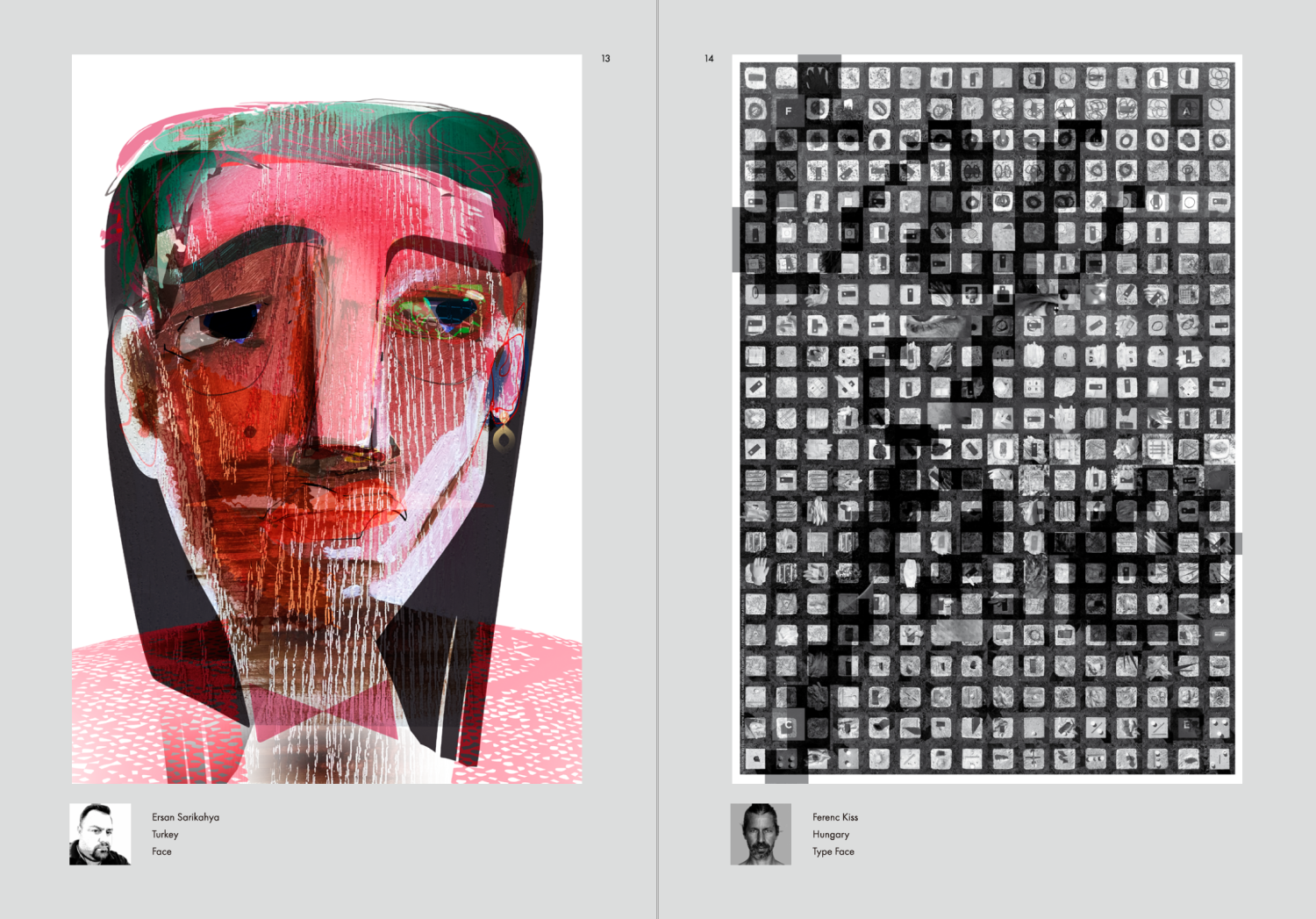 TypeFace, poster design, Osaka, Japan - 1 by SarkanyLatvany