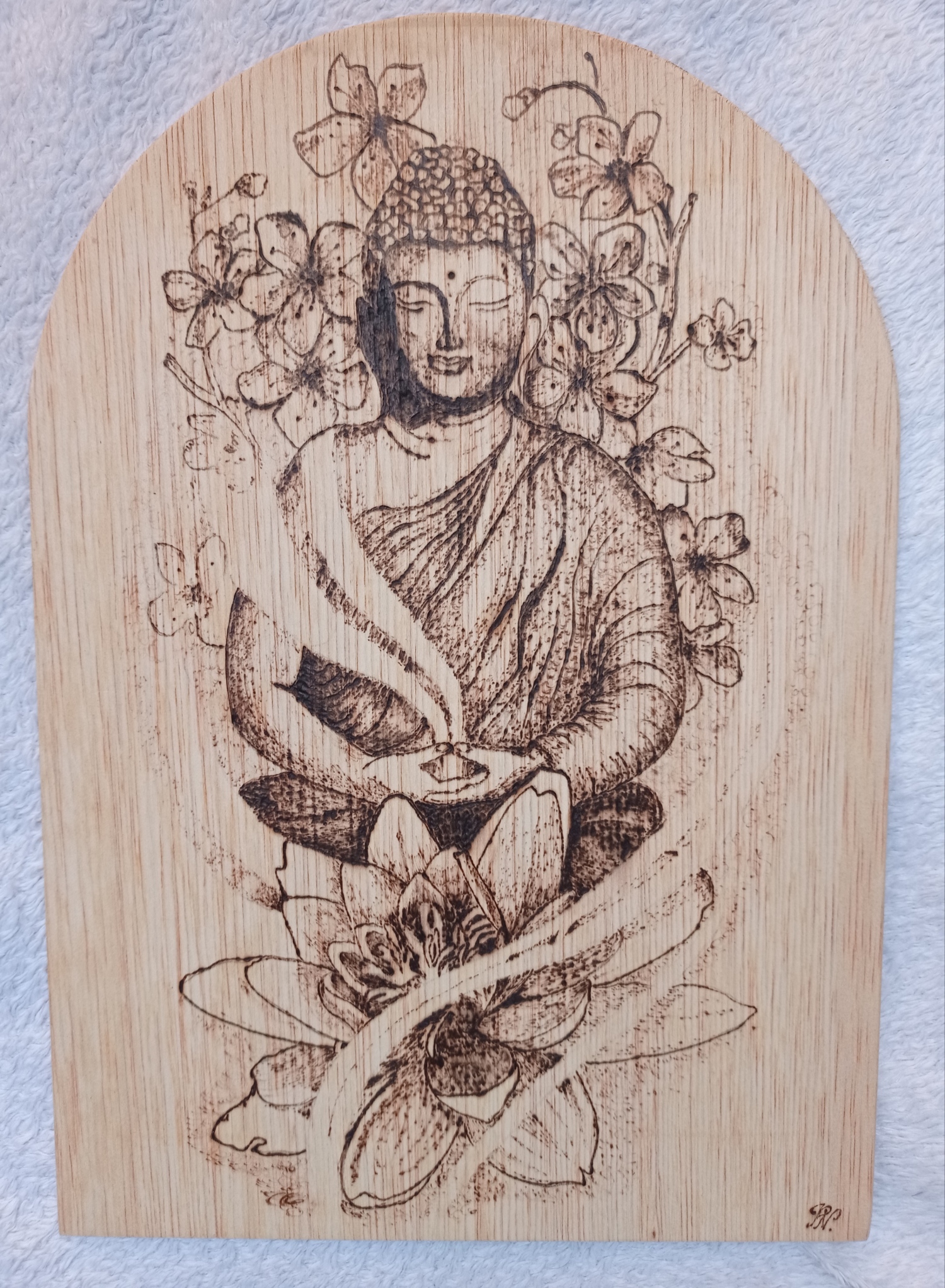 Piro Buddha  - 1 by Papp Nikoletta