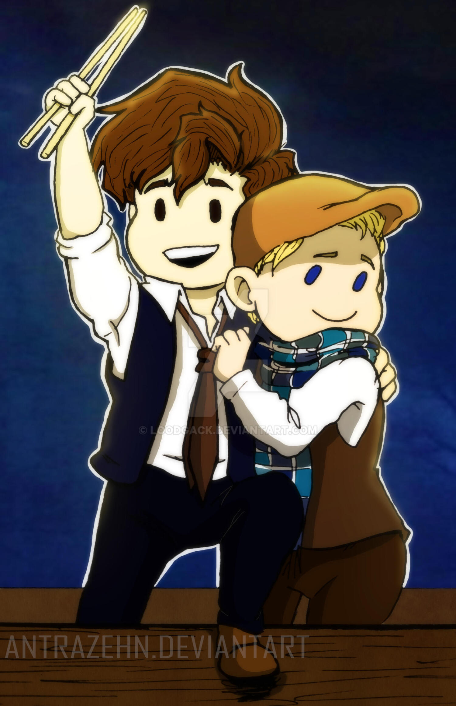 A P&aacute;l utcai fi&uacute;k, de chibi &eacute;s V&iacute;gsz&iacute;nh&aacute;z - 1 by Pelyhe