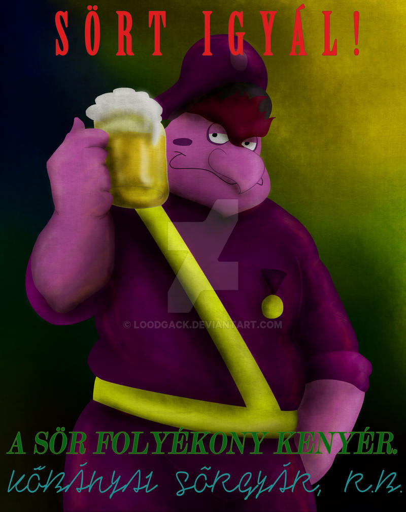 S&ouml;r plak&aacute;t - 1 by Pelyhe