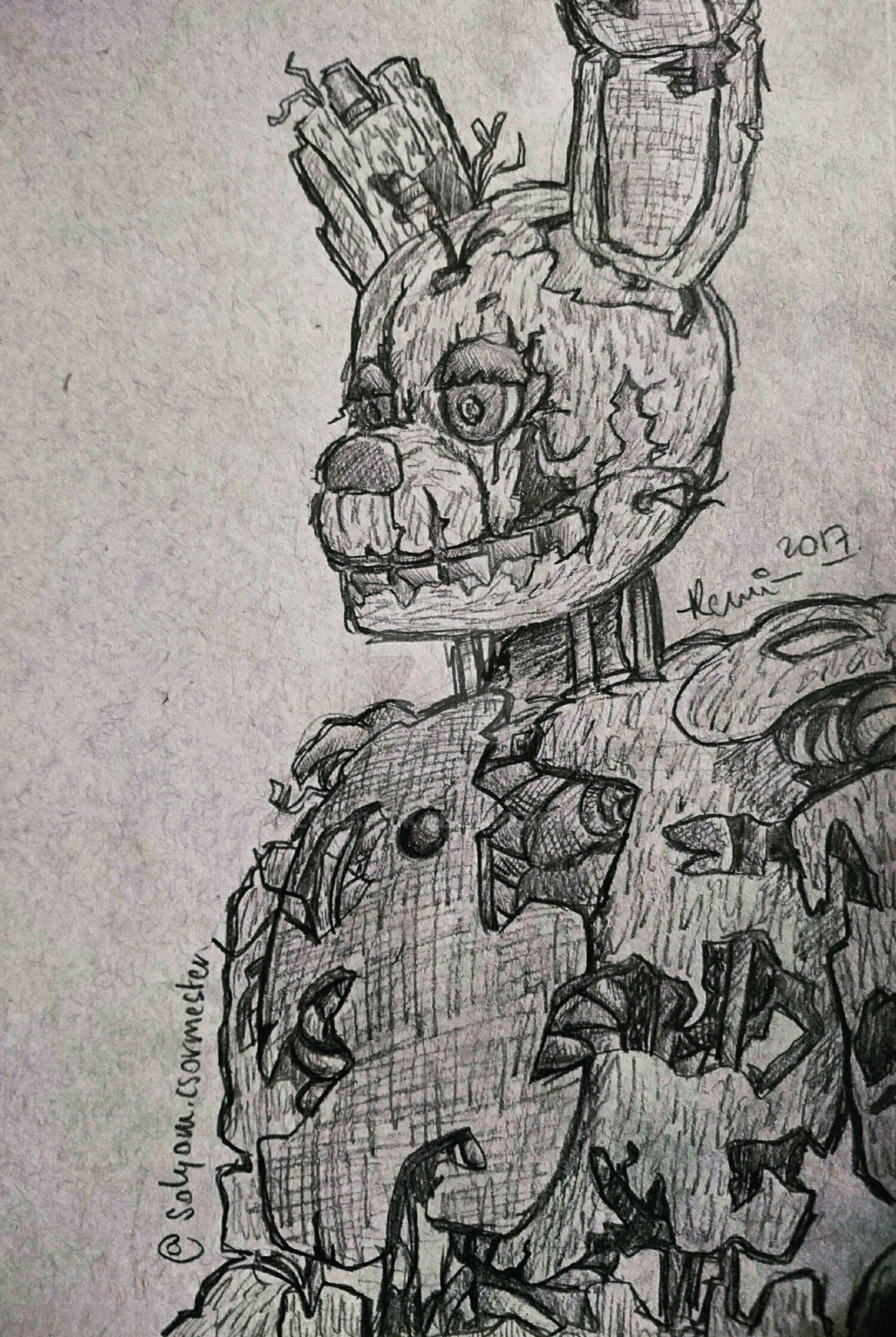 Springtrap - 1 by Pelyhe