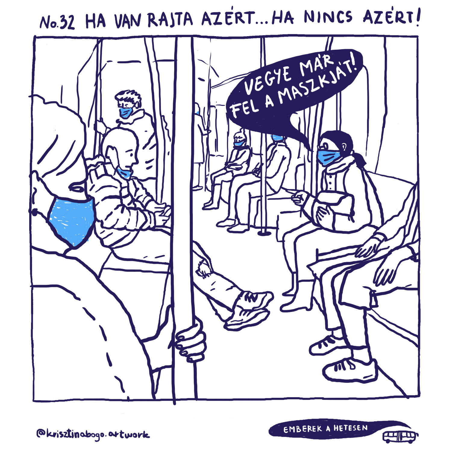Bog&oacute; Krisztina: Emberek a hetesen - 1 by NKA