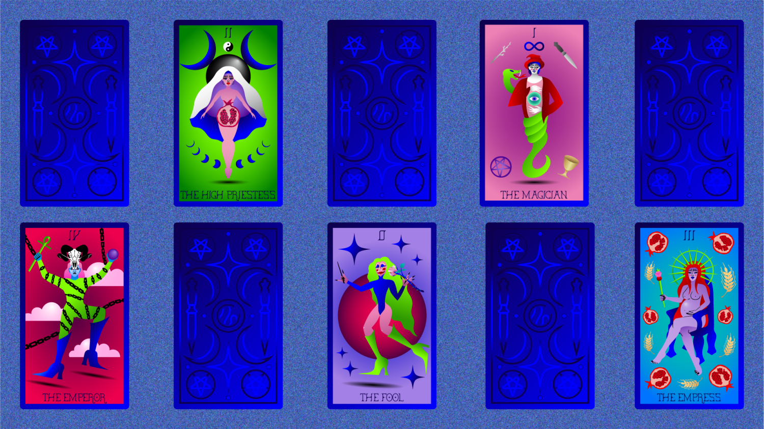 Tarot - 1 by M&aacute;trai Cintia