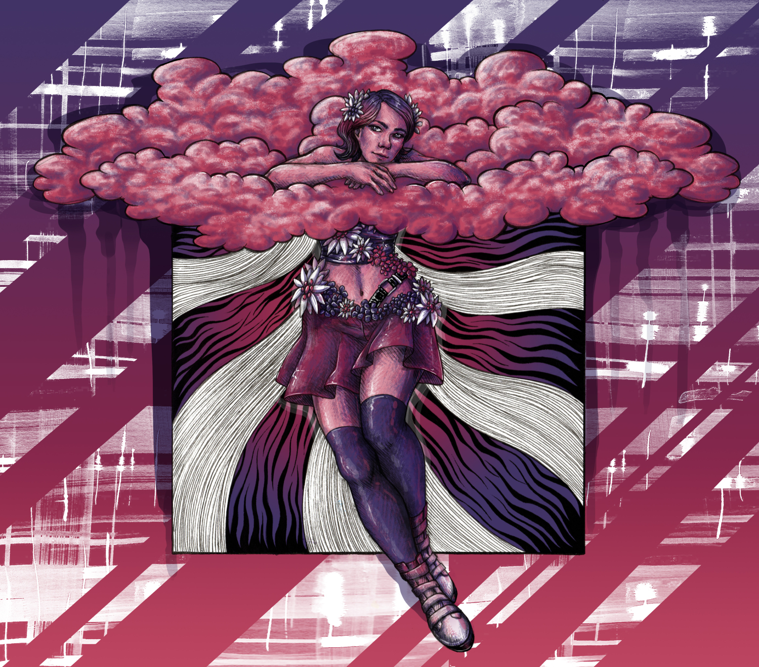 Head in the clouds - 1 by Space Kiwi