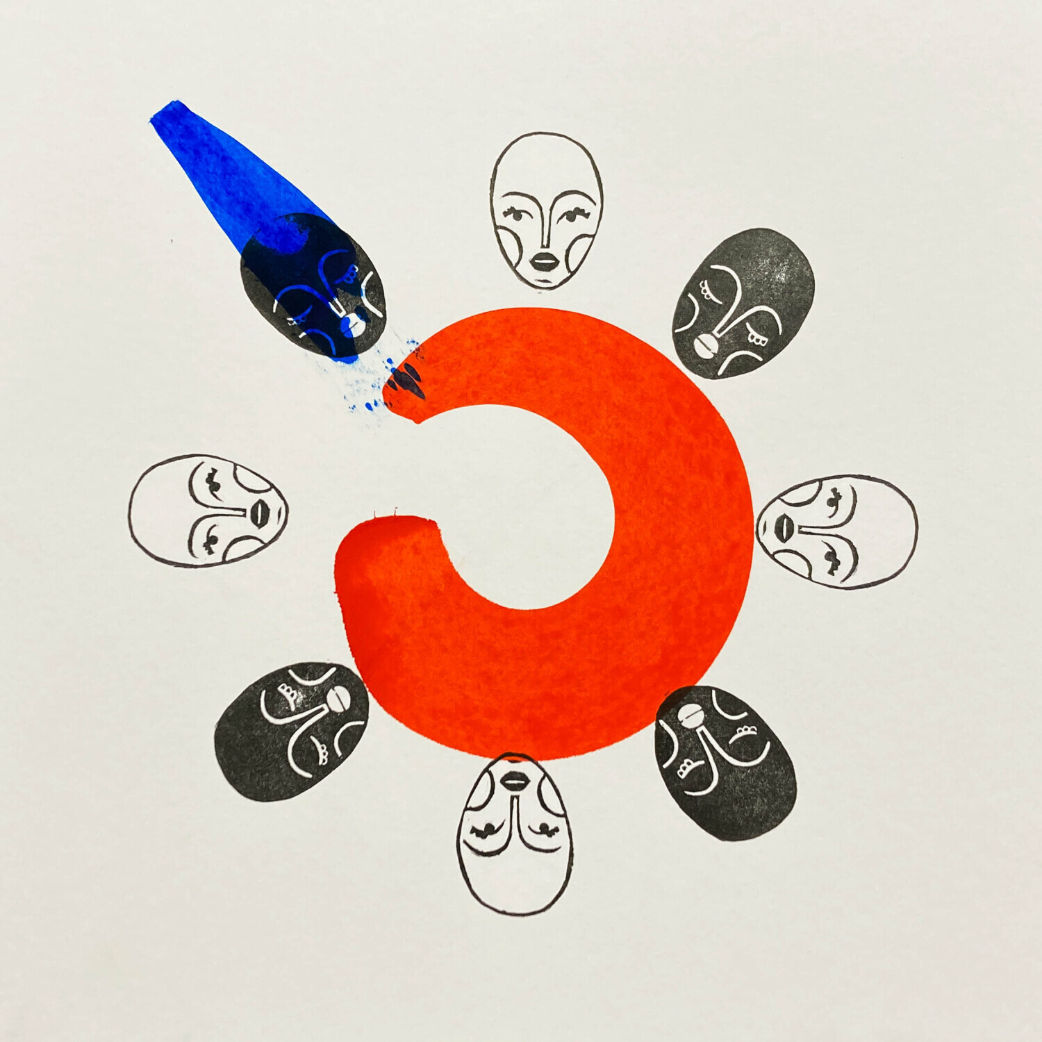 imbalanced - 1 by Vir&aacute;g Anita