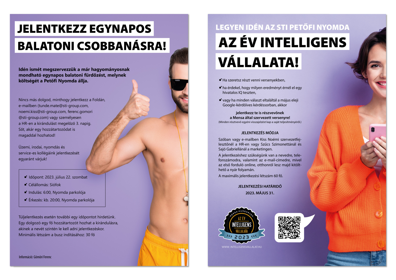 Plak&aacute;tok v&aacute;llalati diz&aacute;jnnal - 1 by Saj&oacute; Gabriella