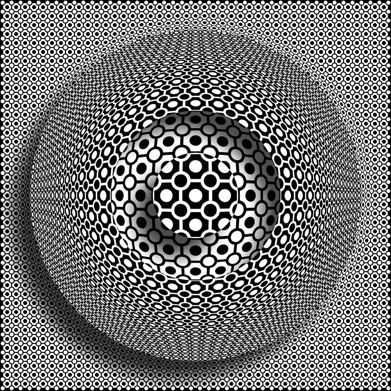 OP-ART  2024  My latest works - 1 by BAGI LASZLO jr.